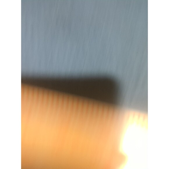 Marled Tank V Neck BlackShirt Top Size Med knit style top vest ribbed - Picture 7 of 8